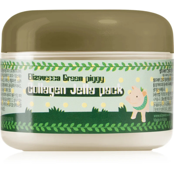  Elizavecca Green Piggy Collagen Jella Pack Ujędrniająca Maska Kolagenowa Do Intensywnej Odnowy I Napięcia Skóry 100 Ml 