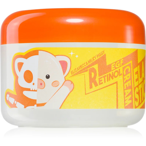  Elizavecca Milky Piggy Egf Elastic Retinol Cream Krem Na Noc Głęboko Regenerujący Z Retinolem 100 Ml 