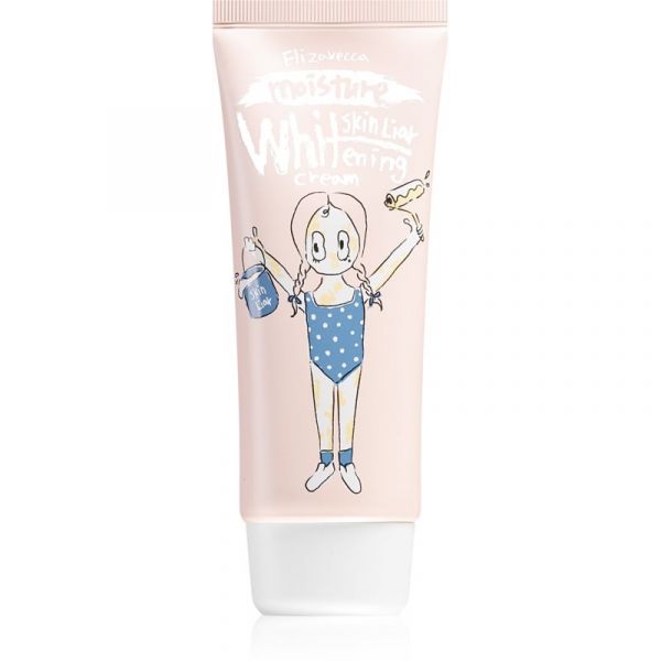  Elizavecca Skin Liar Moisture Whitening Cream Fluid Rozświetlająco-tonujący Do Ujednolicenia Kolorytu Skóry 100 Ml 