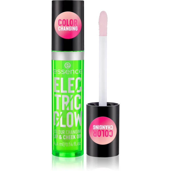  Essence Electric Glow Olejek Do Ust I Policzków 4.4 Ml 