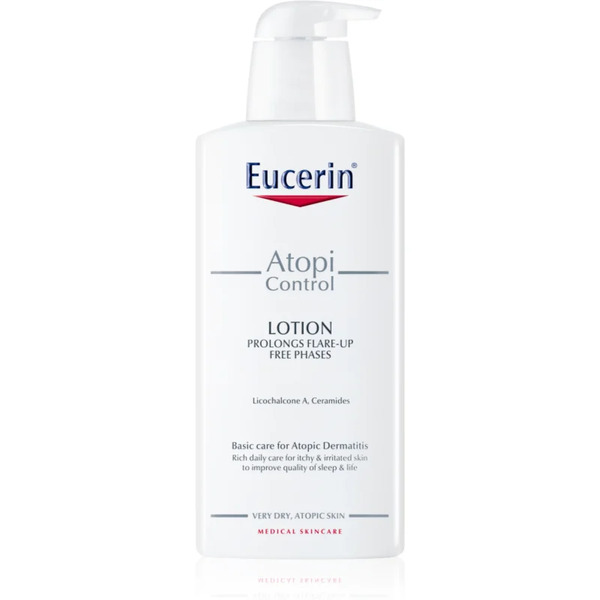  Eucerin Atopicontrol Mleczko Do Ciała Do Skóry Suchej I Swędzącej 400 Ml 