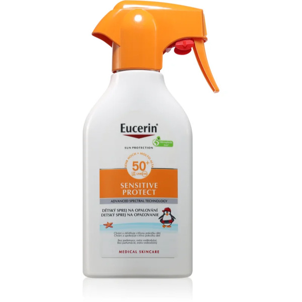  Eucerin Sensitive Protect Spray Dla Dzieci Do Opalanie Spf 50+ 250 Ml 