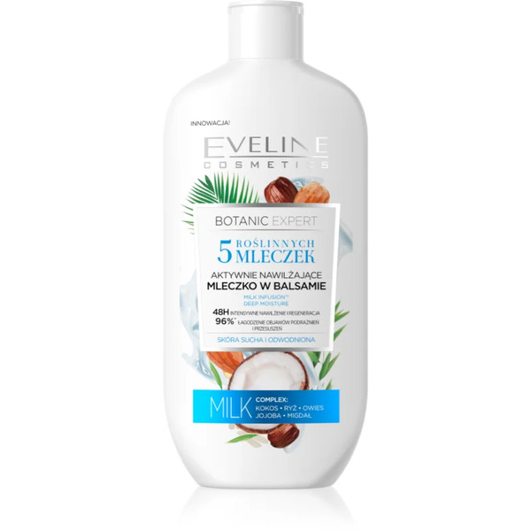  Eveline Cosmetics Botanic Expert Nawilżające Mleczko Do Ciała 350 Ml 