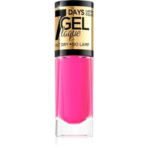  Eveline Cosmetics 7 Days Gel Laque Nail Enamel Hybrydowy Lakier Do Paznokci Bez Użycia Lampy Uv/led Odcień 48 8 Ml 