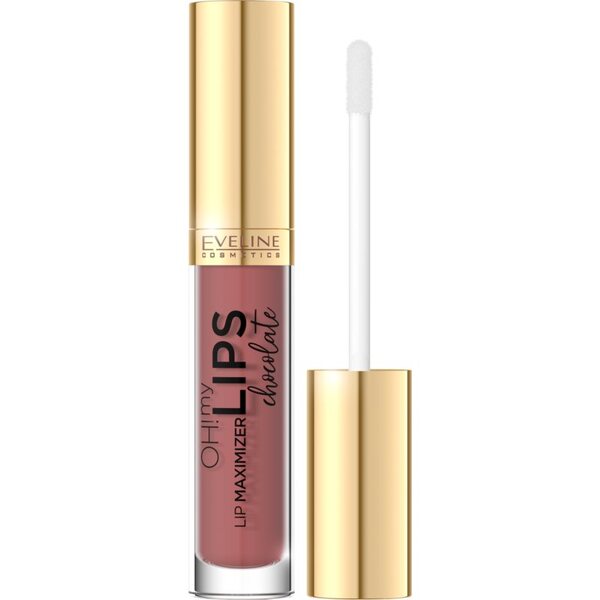  Eveline Cosmetics Oh! My Lips Lip Maximizer Błyszczyk Do Ust Z Jadem Pszczelim Odcień Chocolate 4.5 Ml 