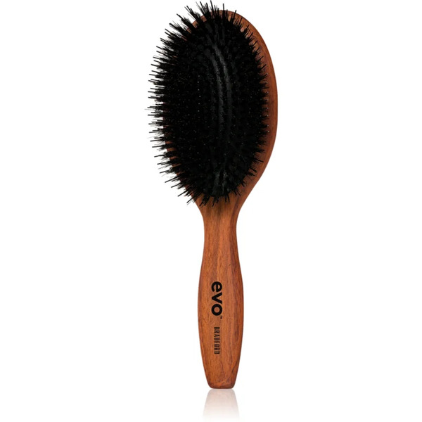  Evo Bradford Pin Bristle Dressing Brush Płaska Szczotka Z Nylonowymi Włóknami I Włosiem Dzika 1 Szt. 