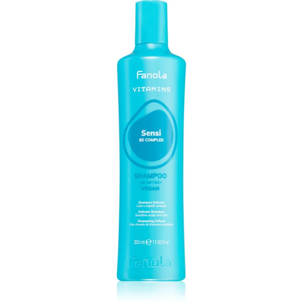  Fanola Vitamins Sensi Delicate Shampoo Delikatny Szampon Oczyszczający O Działaniu Uspokajającym 350 Ml 