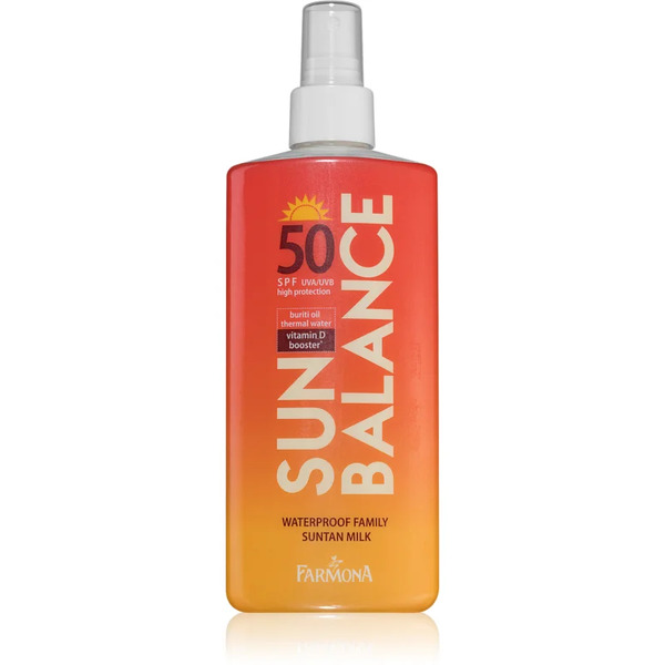  Farmona Sun Balance Ochronne Mleczko Do Opalania Dla Całej Rodziny Spf 50 200 Ml 