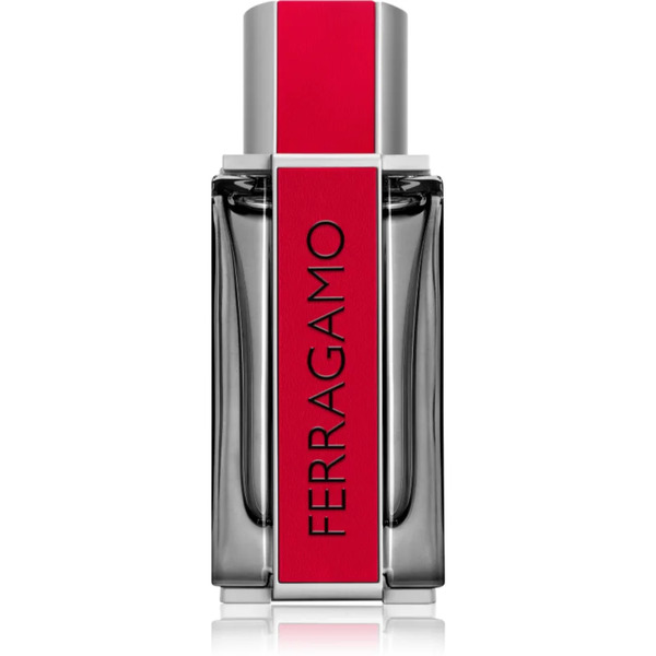  Ferragamo Ferragamo Red Leather Woda Perfumowana Dla Mężczyzn 100 Ml 