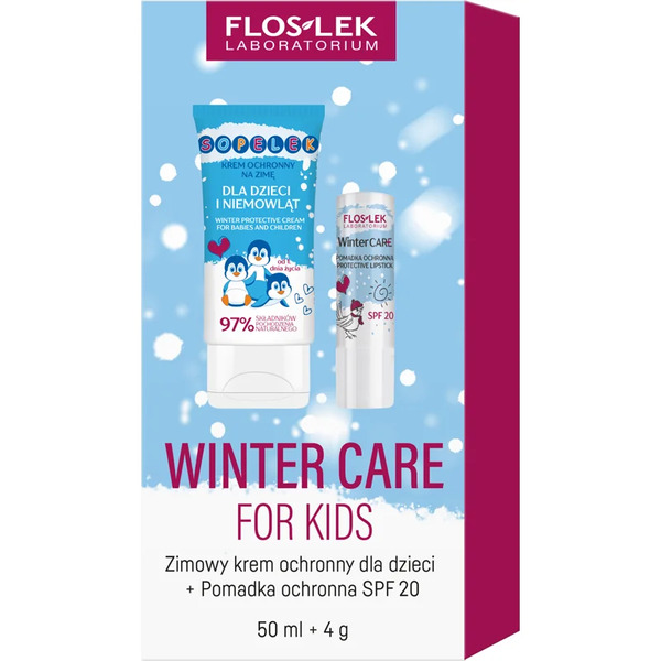  Floslek Laboratorium Set Winter Care świąteczny Zestaw Prezentowy Spf 20 