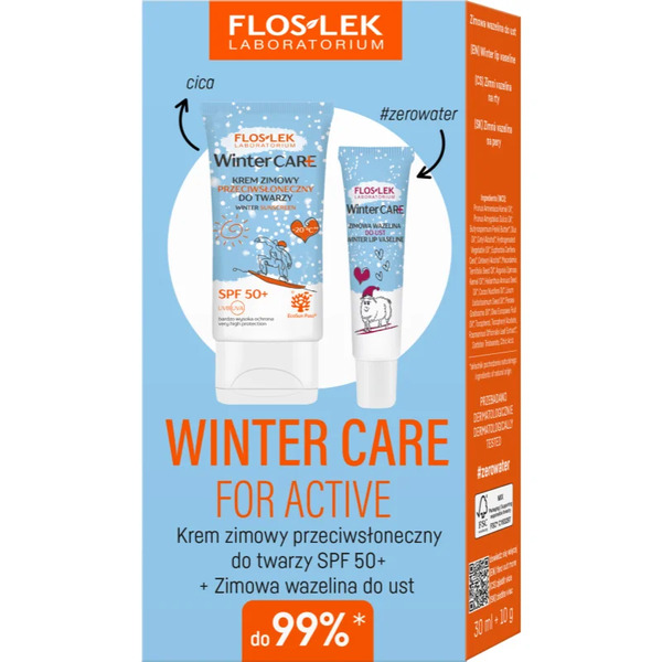  Floslek Laboratorium Winter Care Set Zestaw Upominkowy Spf 50 