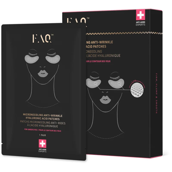  Foreo Faq™ Microneedling Anti-wrinkle Plastry Przeciwzmarszczkowe Pod Oczy Z Kwasem Hialuronowym 3x2 Szt. 