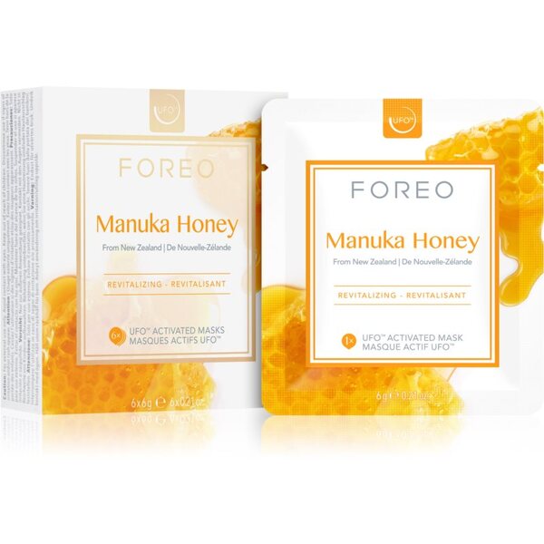  Foreo Ufo™ Manuka Honey Maseczka Rewitalizująca 6 X 6 G 
