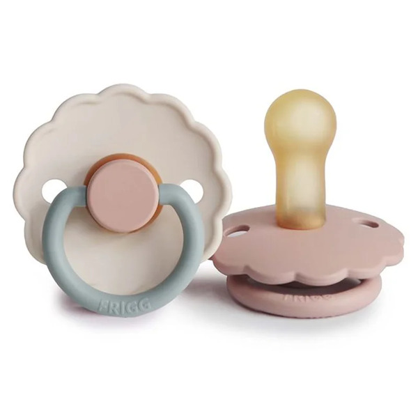  Frigg Daisy Size 2:6-18 Months Smoczek Blush/cotton Candy 2 Szt. 