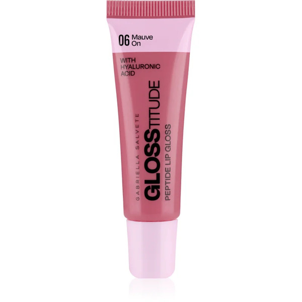  Gabriella Salvete Glosstitude Peptide Lip Gloss Nawilżający Błyszczyk Do Ust Odcień 06 Mauve On 10 Ml 