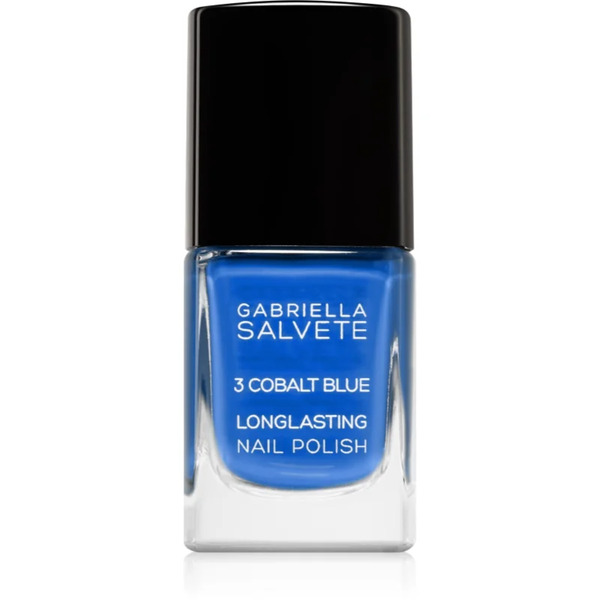  Gabriella Salvete Longlasting Enamel Długotrwały Lakier Do Paznokci Z Wysokim Połyskiem Odcień 03 Cobalt Blue 11 Ml 