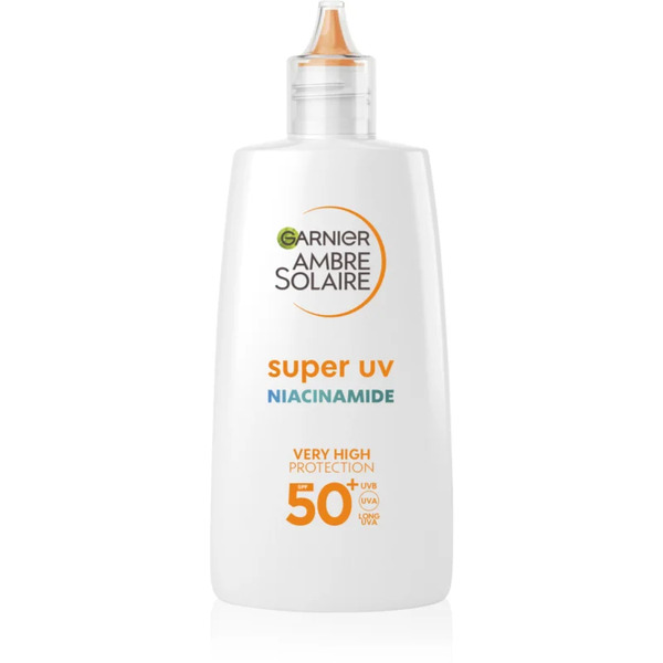  Garnier Ambre Solaire Super Uv Niacinamide Lekki Fluid Ochronny Przeciw Niedoskonałościom Skóry Spf 50+ 40 Ml 