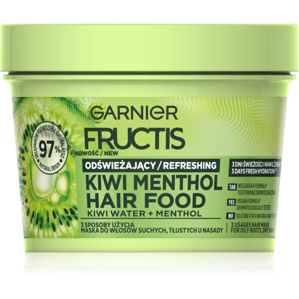  Garnier Fructis Hydra-refreshing Maska Nawilżająca Do Włosów 3 W 1 400 Ml 