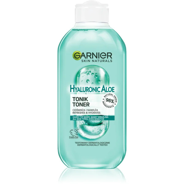  Garnier Skin Naturals Hyaluronic Aloe Nawilżająca Woda Do Twarzy 200 Ml 