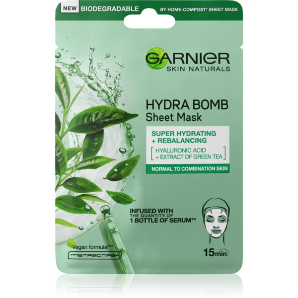  Garnier Textil Masks Hydra Bomb Maska Nawilżająca W Płacie 28 G 
