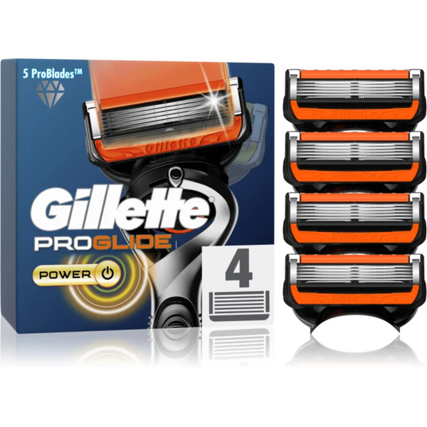  Gillette Proglide Power Zapasowe Ostrza 4 Szt. 