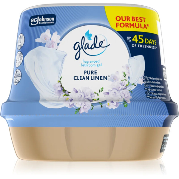  Glade Clean Linen żel Zapachowy Do łazienki 180 G 
