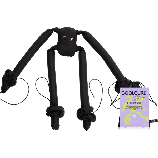  Glov Coolcurl Spider Set Akcesoria Do Formowania Fal Odcień Black 1 Szt. 