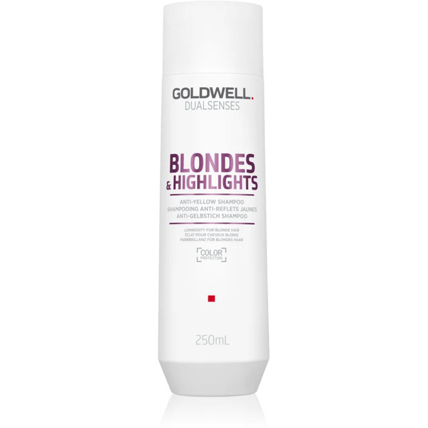  Goldwell Dualsenses Blondes & Highlights Szampon Do Włosów Blond Neutralizująca żółtawe Odcienie 250 Ml 