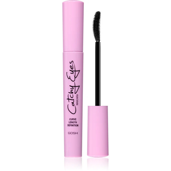  Gosh Copenhagen Catchy Eyes Allergy Certified Tusz Pogrubiający Do Wrażliwych Oczu Odcień 001 Black 8 Ml 