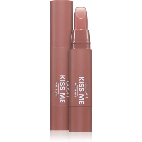  Gosh Copenhagen Kiss Me Matte Lips Kremowa Szminka Do Ust Z Matowym Wykończeniem Odcień 005 Naked Kiss 3 G 