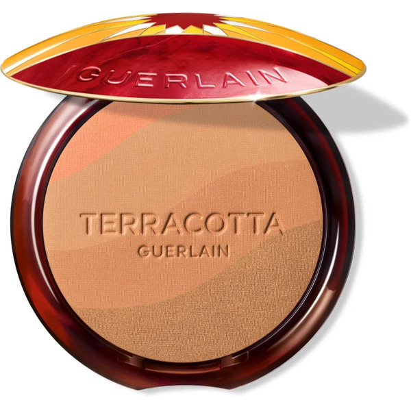  Guerlain Terracotta Golden Dunes Rozświetlający Puder Brązujący Limitowana Edycja Odcień Light Red Zagora 10 Ml 
