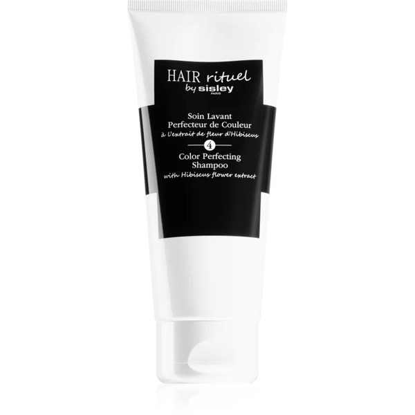  Hair Rituel By Sisley Color Perfecting Shampoo With Hibiscus Flower Extract Szampon Do Włosów Farbowanych I Po Balejażu 200 Ml 