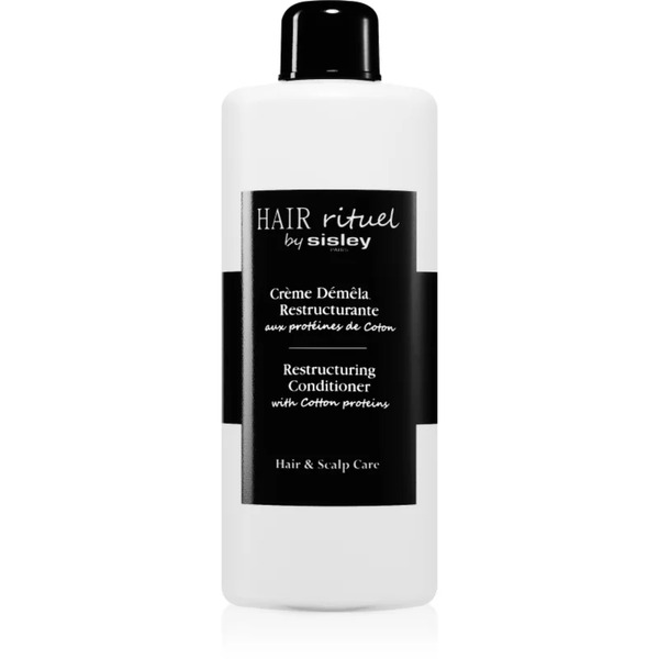  Hair Rituel By Sisley Restructuring Conditioner With Cotton Proteins Odżywka Wygładzająca Włosy Przeciw łamliwości Włosów Z Proteinami 500 Ml 