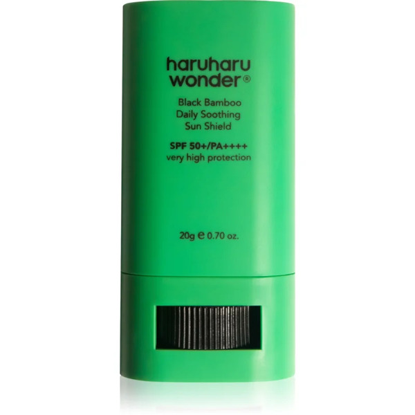 Haruharu Wonder Black Bamboo Daily Soothing Sun Shield Krem Do Opalania W Sztyfcie O Działaniu Uspokajającym Spf 50+ 20 G 