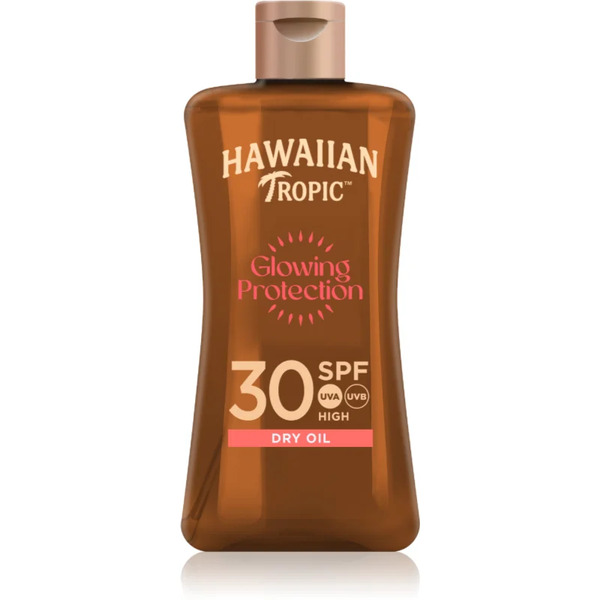  Hawaiian Tropic Glowing Protection Dry Oil Suchy Olejek Do Opalania Spf 30 100 Ml 