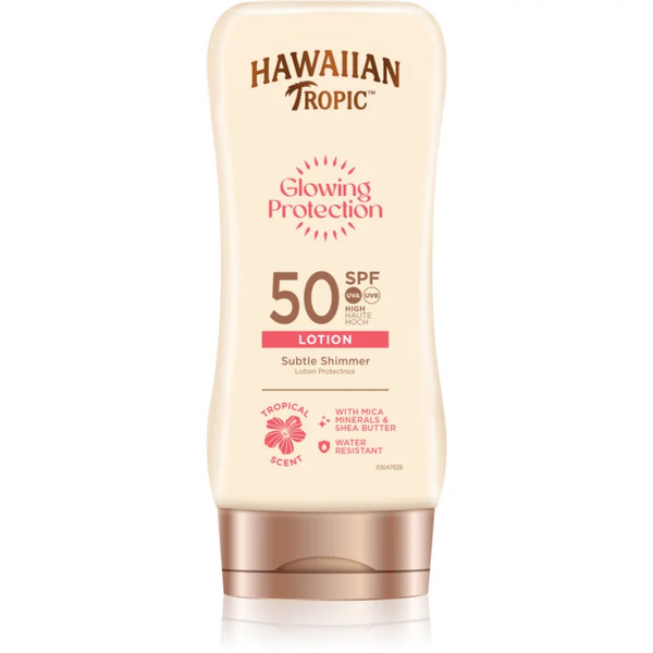  Hawaiian Tropic Glowing Protection Sunscreen Lotion Mleczko Do Opalania Spf 50 170 Ml 