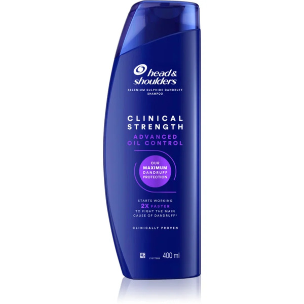  Head & Shoulders Advanced Oil Control Szampon Przeciwłupieżowy 400 Ml 