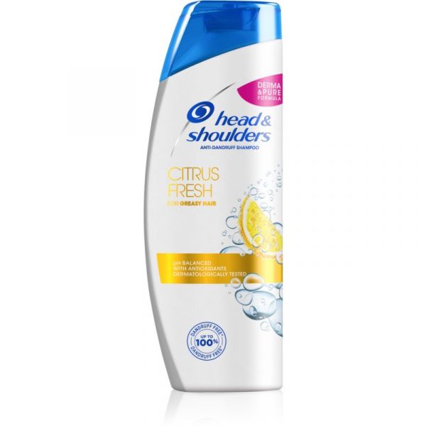  Head & Shoulders Citrus Fresh Szampon Przeciwłupieżowy 400 Ml 
