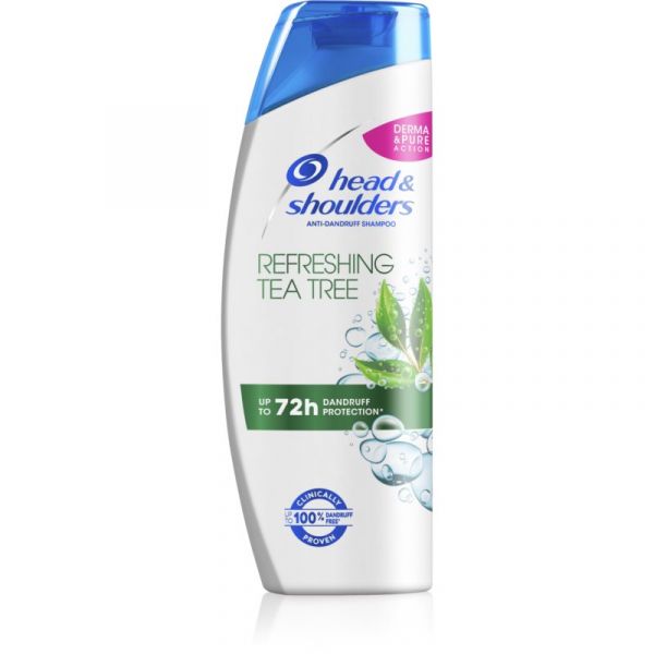  Head & Shoulders Tea Tree Szampon Przeciwłupieżowy 400 Ml 