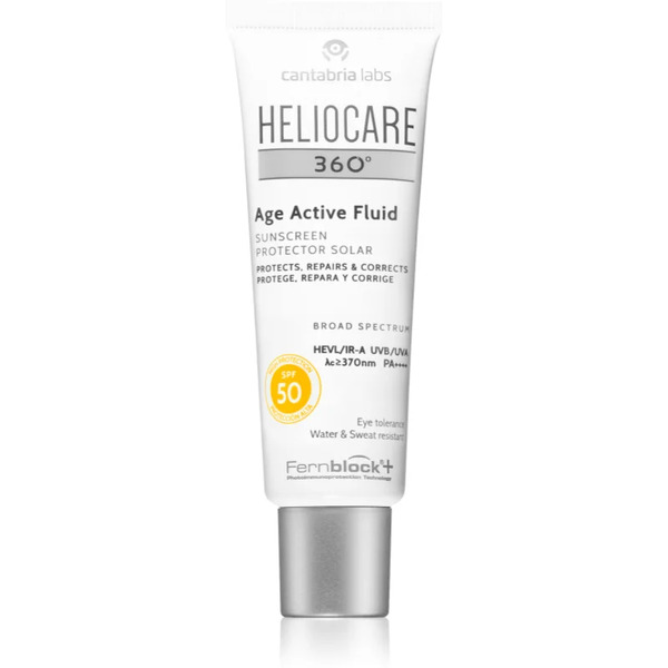  Heliocare 360° Age Active Fluid Emulsja Do Opalania Przeciw Starzeniu Się Spf 50+ 50 Ml 