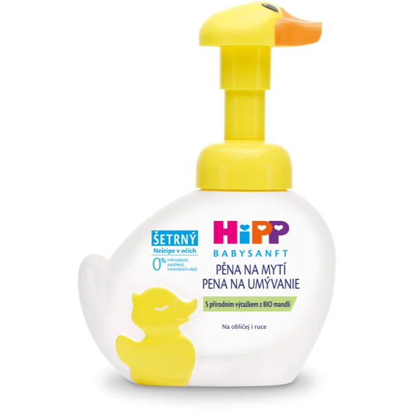  Hipp Babysanft Sensitive Pianka Myjąca Dla Dzieci 3 Y+ 250 Ml 