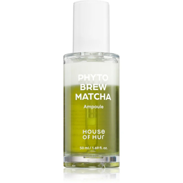  House Of Hur Phyto Brew Matcha Ampoule Serum Nawilżające I łagodzące Z Efektem Rozświetlającym 50 Ml 