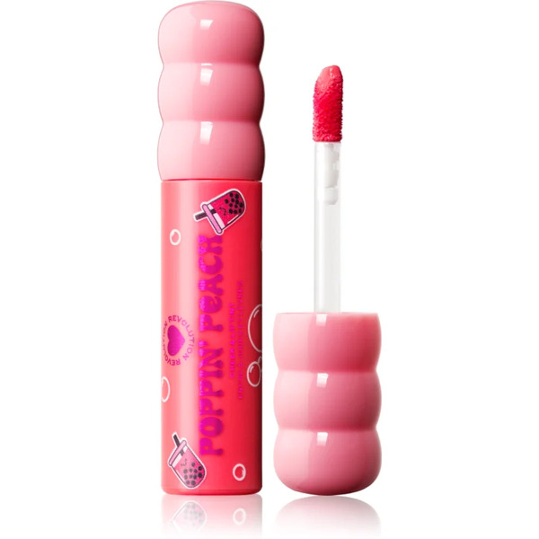  I Heart Revolution Bubble Tea Milky Blush & Lip Wieofunkcyjny Kosmetyk Do Makijażu Ust I Policzków Odcień Poppin' Peach 1.8 Ml 