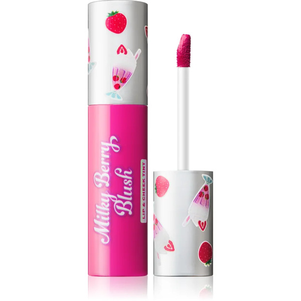  I Heart Revolution Milkshake Milky Berry Blush Wieofunkcyjny Kosmetyk Do Makijażu Ust I Policzków Odcień Berry Burst 10 Ml 