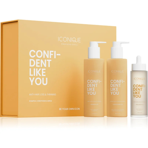  Iconique Professional Confident Like You Anti-hair Loss & Thinning Set Zestaw Przeciw Wypadaniu Włosów 