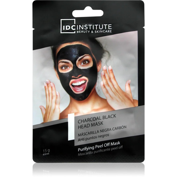  Idc Institute Charcoal Blackhead Mask Maseczka Złuszczająca Przeciw Zaskórnikom Z Aktywnym Węglem 15 G 