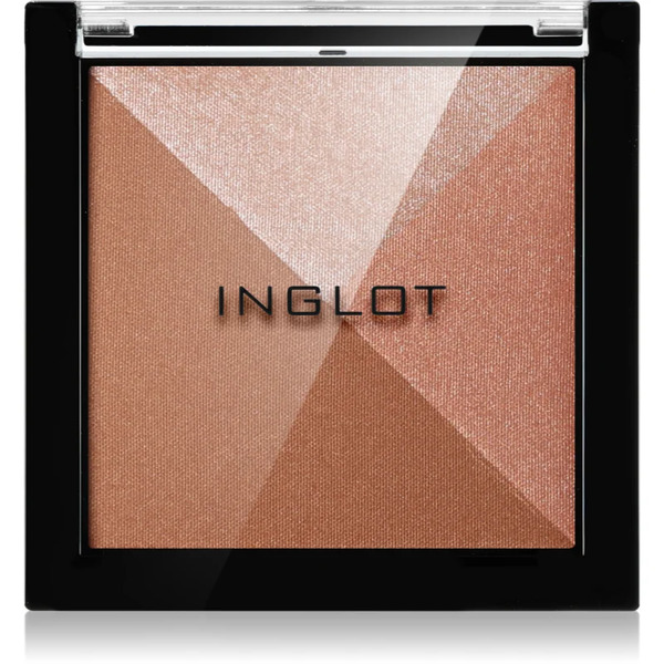  Inglot Multicolour System Highlighting & Bronzing Powder Rozświetlająca I Brązująca Paletka Odcień 11 8,8 G 