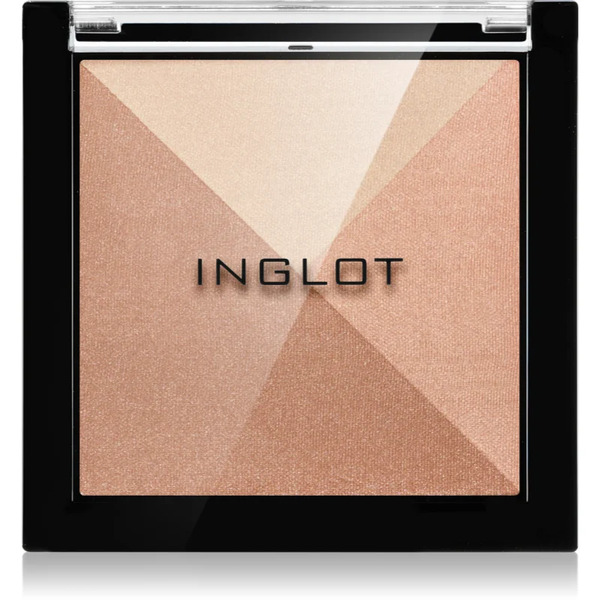  Inglot Multicolour System Highlighting & Bronzing Powder Rozświetlająca I Brązująca Paletka Odcień 12 8.8 G 