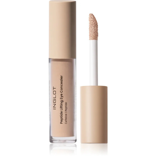  Inglot Peptide Lifting Eye Concealer Korektor W Płynie Odcień 201 Light Cold 4.6 Ml 