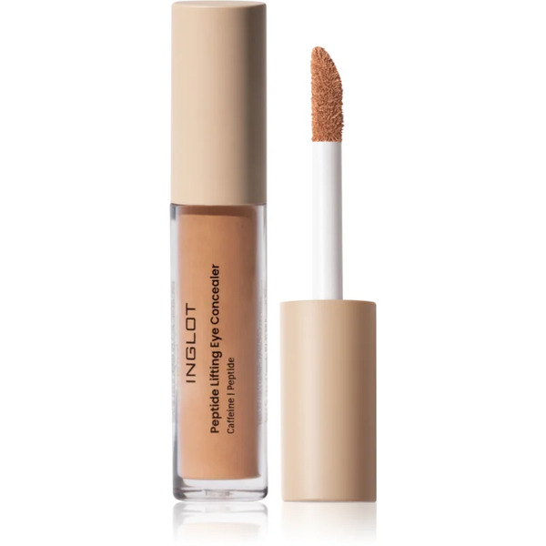  Inglot Peptide Lifting Eye Concealer Korektor W Płynie Odcień 210 Rosy Brown 4.6 Ml 